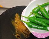 A picture of step 7 of Mirchi Masala.
