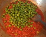 A picture of step 5 of Carrot and Peas Curry.
