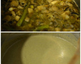 Foto del paso 1 de la receta: Crema de champiñones, espárragos y puerros