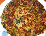 Foto del paso 4 de la receta: Tortilla zapallito, puerro y morron verde
