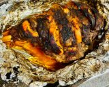A picture of step 5 of Leg of lamb baked with oranges.