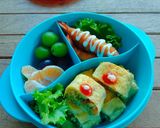 Foto langkah ke 5 dari resep Nasi Goreng Gulung.