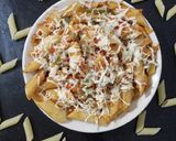 પેન ચીઝ પાસ્તા (Penne Cheese Pasta Recipe In Gujarati) રેસીપી સ્ટેપ4ફોટો