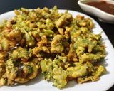 काठियावाडी कुंभनिया भजिया (kathiyawadi kumbhaniya bhajiya reicpe in Hindi) रेसिपी चरण 5 फोटो