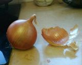 A picture of step 1 of Healthy and Easy to make onion rings.