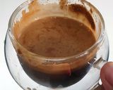A picture of step 4 of Dalgona Latte.