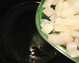 A picture of step 3 of Pasta e fagioli.