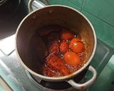 Foto langkah ke 3 dari resep Ayam tempe telur bacem glowing ala mama syahmi.