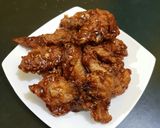 Foto langkah ke 5 dari resep Honey garlic chicken.