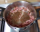 Foto del paso 1 de la receta: Risotto con cerveza y bacon