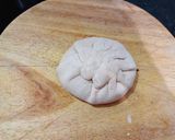 A picture of step 3 of Mooli Ke Parathe.