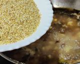 A picture of step 4 of Daliya upma (Broken wheat upma).