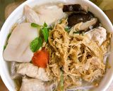 Hình bước làm 6 của món Bún móng sườn măng khô