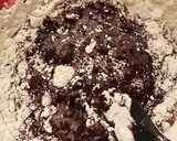 Gambar langkah 3 resipi Gluten-free Eggless Beetroot Chocolate Cake.
