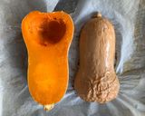 Foto del passaggio 4 della ricetta Riciclo creativo di una zucca: polpa, buccia, semi