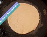 A picture of step 5 of Rajasthani churma.