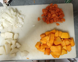 Foto del paso 1 de la receta: Crema de calabaza a la sidra