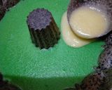 Foto langkah ke 4 dari resep Puding Pandan Lumut Mentega.