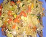 Ikan Kembung Goreng Tumis Rawit langkah memasak 5 foto