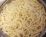 Bolognai spagetti tepsiben recept fázis 1 fotója
