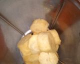 A picture of step 1 of Plantain pan cake.