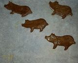 A picture of step 7 of Mexican Piggy Cookies.