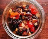 A picture of step 2 of Xmas Chocolate Fruit Cake Pt. 1.
