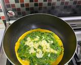 Cara Membuat Spinach Rice Omelette 3