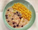 Szőlős pulykamell recept fázis 5 fotója