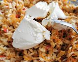 Foto del paso 4 de la receta: Morrones rellenos de pollo y arroz