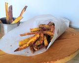 Foto do passo 4 de Batata Doce "frita"
