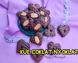 Foto langkah ke 5 dari resep Kue Coklat Renyah Super Nyoklat.