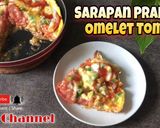 Foto langkah ke 17 dari resep Sarapan Praktis : Omelet Tomat.