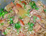 A picture of step 8 of Lotus Masala Fry.