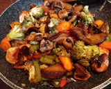 Foto del paso 4 de la receta: Wok de verduras al teriyaki