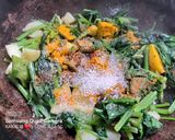 পালংশাকের ঘন্ট (palak saag er ghonto recipe in bengali) রেসিপির ধাপ 3 ছবি