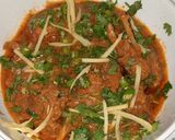 A picture of step 4 of Mutton karahi😋😋.