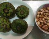 Hình bước làm 3 của món Hôm nay mình tham gia Lễ Hội Món Chay, xin được chia sẻ với các bạn món chay của xứ Huế quê mình nhé. #chay Trái Vả kho nấm