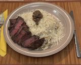 Steak, tejszínes szarvasgombás parpaddellével recept fázis 11 fotója