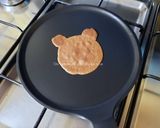 Une image de l'étape 6 de Crêpe Petit Ours au Chocolat 🐻.
