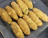 A picture of step 5 of Resha kabab.