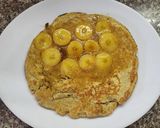 Foto del paso 4 de la receta: Panqueque de banana caramelizada