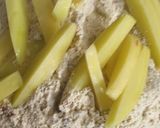A picture of step 2 of Crispy fries.