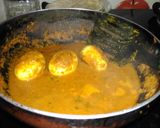 A picture of step 1 of Egg curry.