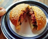 A picture of step 6 of Red Fermented Rice Pepper Buns (Hong Zao Hu Jiao Bing).