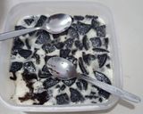 Foto langkah ke 6 dari resep Puding Oreo.