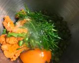 A picture of step 3 of Thai Tuna and Red Curry Fry.
