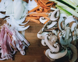 Foto del paso 1 de la receta: Spaghettinis con verduras y salsa oriental
