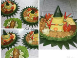 Tumpeng Nasi Kuning #dirgahayuindonesia#72tahun#Kemerdekaan