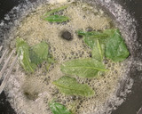 A picture of step 4 of Potato and parsnip gnocchi with green pesto and crispy sage 🌿.
